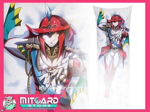 THE LEGEND OF ZELDA Prince Sidon Body pillow case Dakimakura - 2